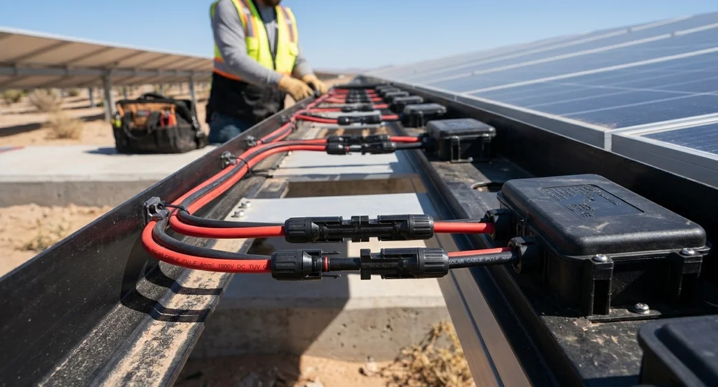 Utility Solar PV Cable Package for Desert Sites