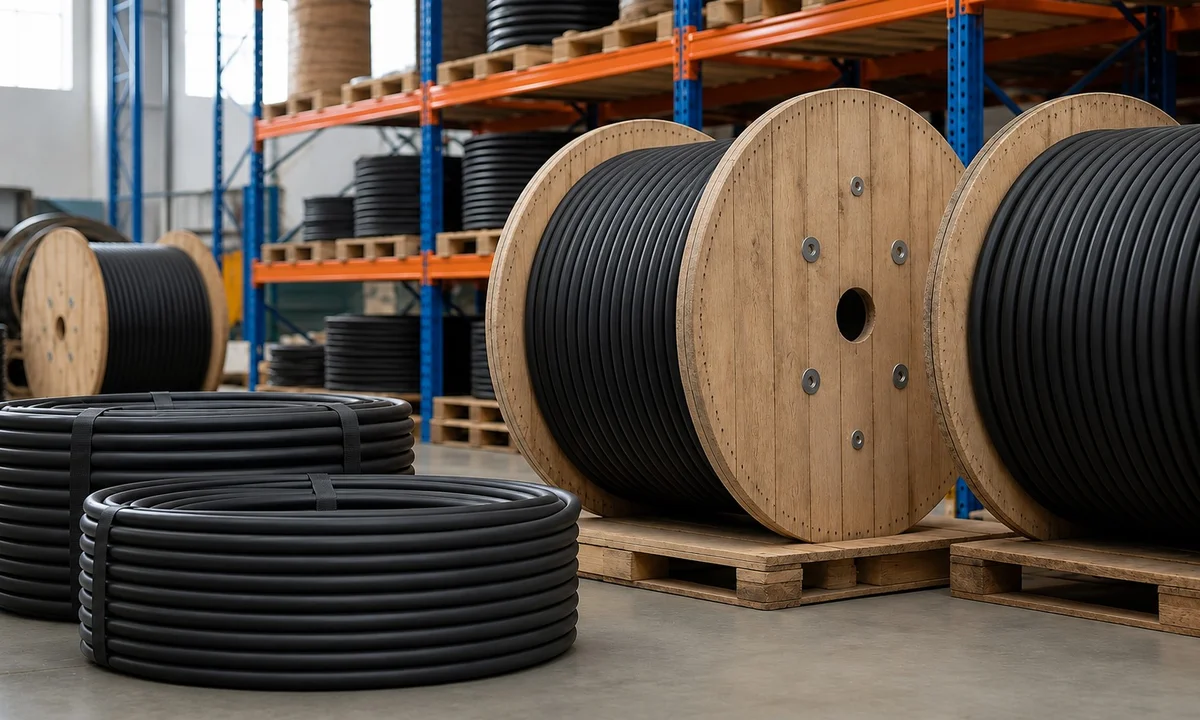 Warehouse View — Industrial Rubber Cable & H07RN-F Flexible Cable
