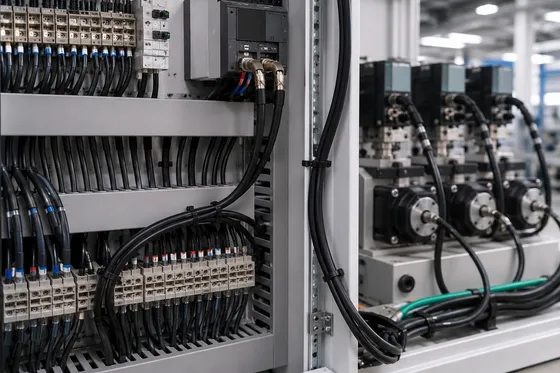 Shielded Control Cable for Industrial Automation Lines